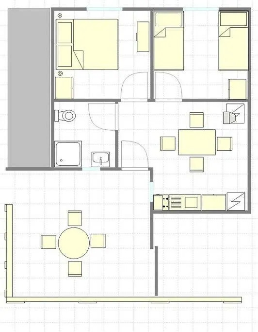 Sunny Bi-Pi Apartment Pag Town